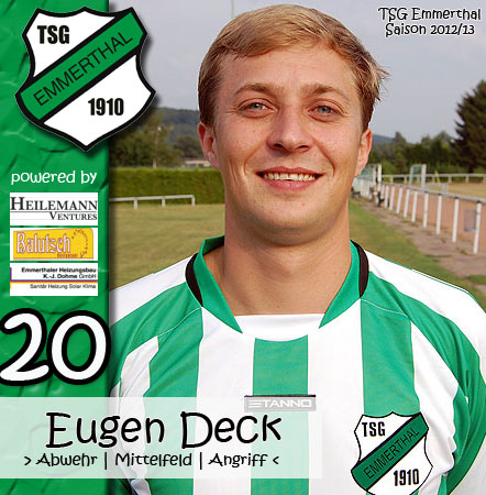 Eugen Deck TSG Emmerthal III Saison 2012-13