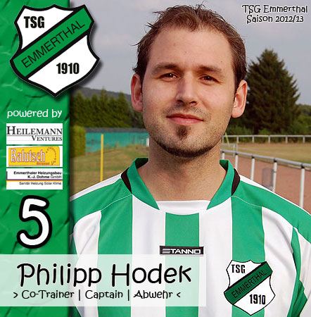 Philipp Hodek TSG Emmerthal III Saison 2012-13